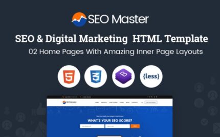 SEO Master – SEO ve Dijital Pazarlama Ajansı Web Sitesi Şablonu