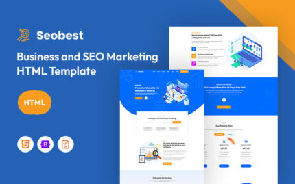 Seobest – İşletme ve SEO Pazarlama Web Sitesi Şablonu