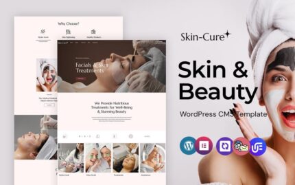 Skincure - Cilt Bakımı ve Tedavisi WordPress Elementor Teması