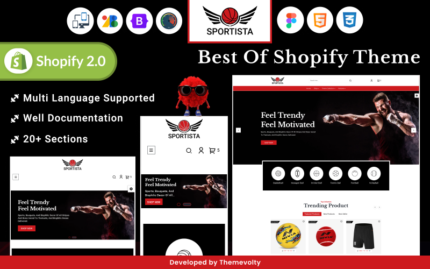 Sportista - Mega Sports Shopify 2.0 Teması