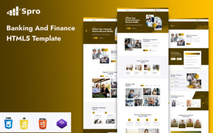 Spro - Bankacılık ve Finans HTML5 Şablonu