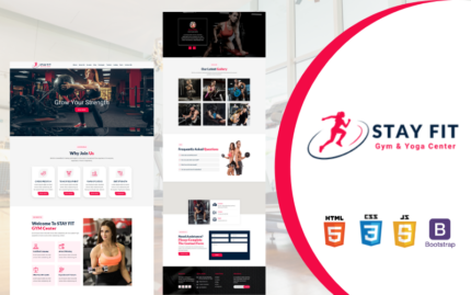 StayFit HTML Web Şablonu