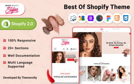 Stil Mega Beauty – Minimal Beauty Shopify 2.0 Premium Duyarlı Tema