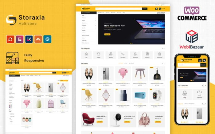 Storaxia - Çok Amaçlı WooCommerce Teması