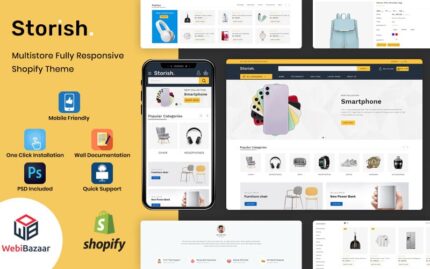 Storish - Çok Amaçlı Duyarlı Shopify Teması