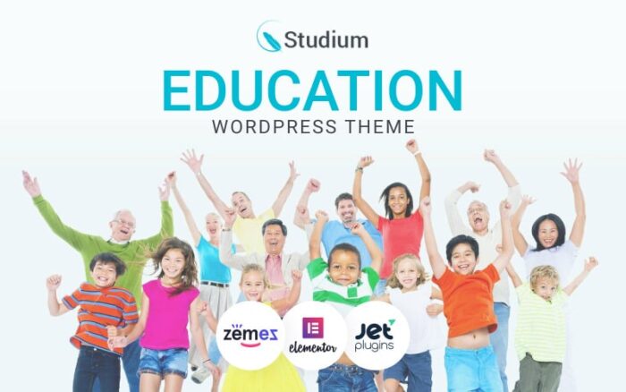 Studium - Education Multipurpose Modern WordPress Elementor Teması