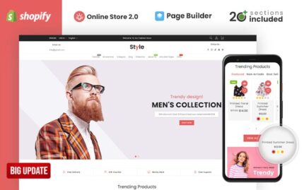 Style Fashion Store Shopify Teması