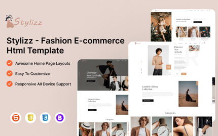 Stylizz – Moda e-Ticaret HTML Şablonu