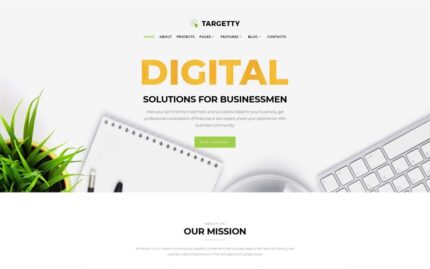 Targetty - Fantezi Reklam Ajansı WordPress Elementor Teması