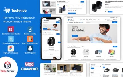 Technivo - Elektronik MegaShop WooCommerce Şablonu