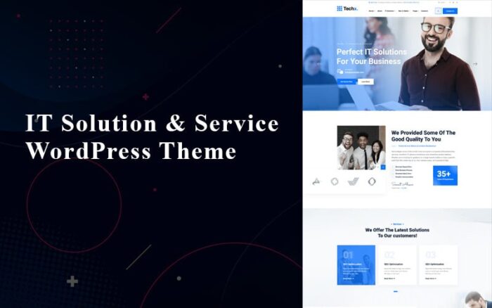Techx - BT Çözümleri ve Hizmetleri WordPress Teması