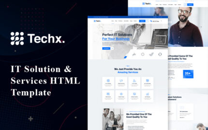 Techx - BT Çözümü ve Hizmetleri HTML Şablonu