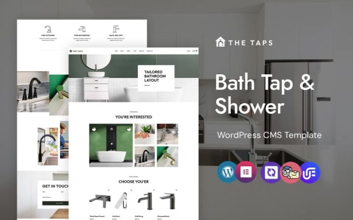 The Taps - Tesisatçı Hizmetleri WordPress Elementor Teması