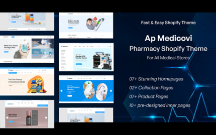 TM Medicovi - Eczane Mağazası Shopify Teması