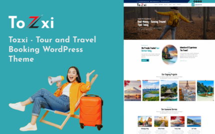 Toexi - Tur ve Seyahat Rezervasyonu WordPress Teması