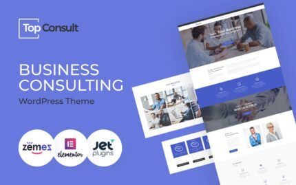 TopConsult - İşletme Danışmanlığı WordPress teması