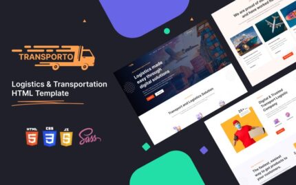 Transporto - Lojistik ve Taşımacılık HTML Şablonu