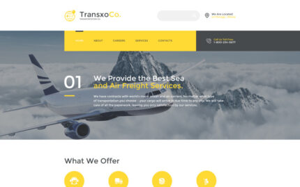 TransxoCo. Web Sitesi Şablonu