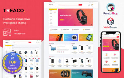 Treaco - Elektronik Çok Amaçlı Mağaza PrestaShop Teması