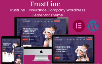 TrustLine - Sigorta Şirketi WordPress Elementor Teması