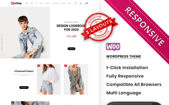 Twittop - The Mega Fashion Premium WooCommerce Teması