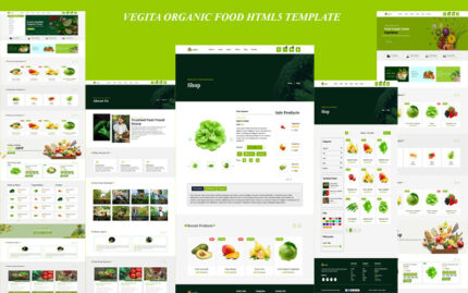 Vegita Organik Gıda Html5 Şablonu