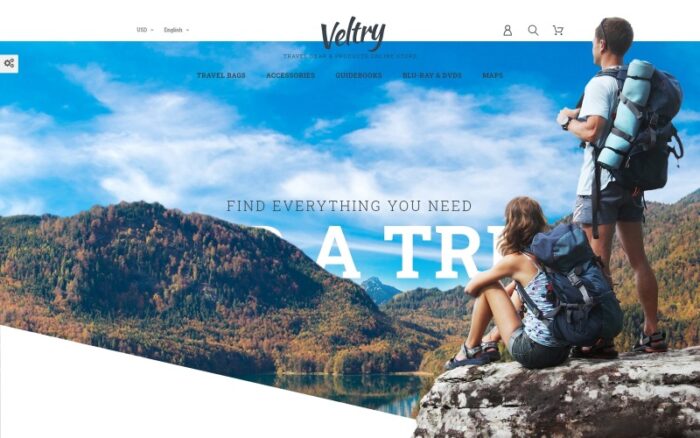 Veltry - Travel Store PrestaShop Teması