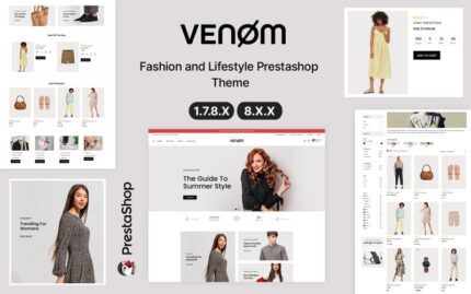 Venom Moda ve Giyim PrestaShop Teması