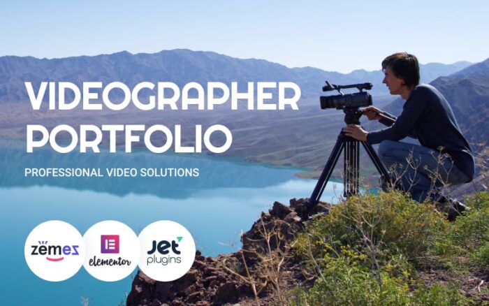 Videographer Portföyü WordPress Teması