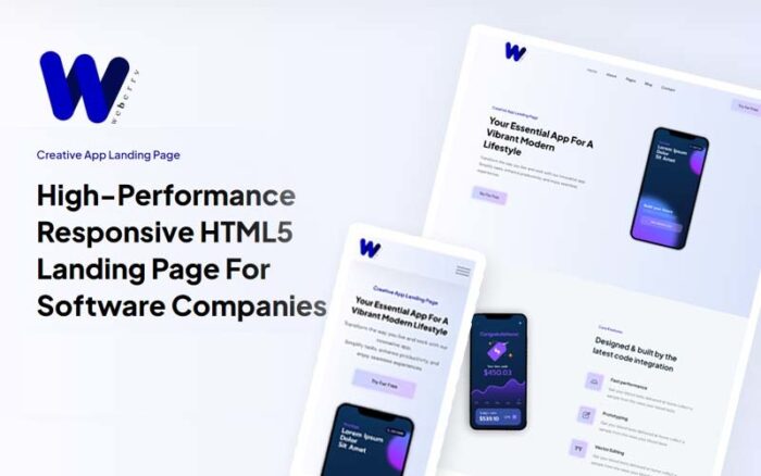 Weberry - Yazılım Şirketi HTML5 Şablonu