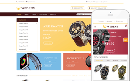 Wedens - Tema İzle WooCommerce Teması