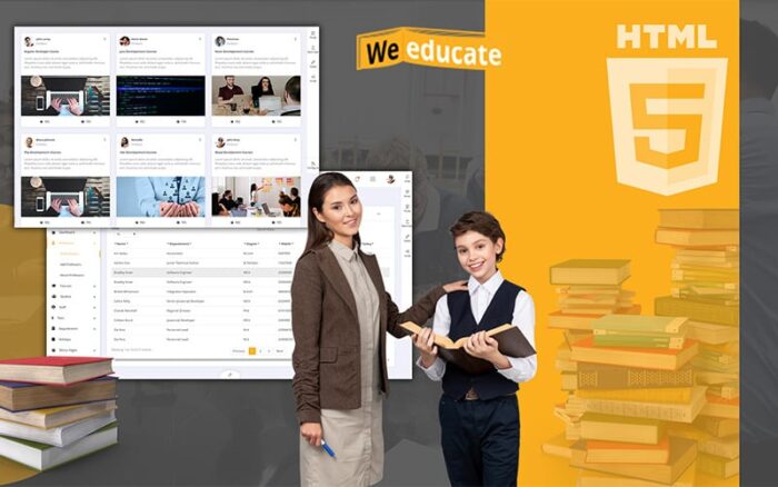 Weeducate Eğitim ve E-Öğrenme Yönetici Şablonu