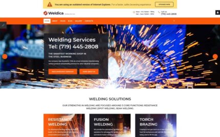 Weldica - Kaynak Hizmetleri Joomla Şablonu