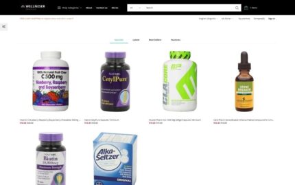 Wellneser - Medical Store Bootstrap Ecommerce Clean PrestaShop Teması