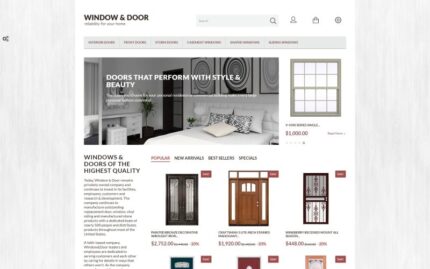 Window Door PrestaShop Teması