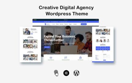 Yaratıcı İş Dijital Sagency Wordpress Teması