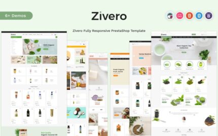 Zivero - Organik ve Güzellik PrestaShop Şablonu