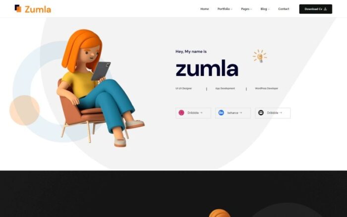 Zumla Pazarlama Ajansı HTML5 Şablonu